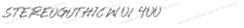 StereoGothicW01 400字体转换